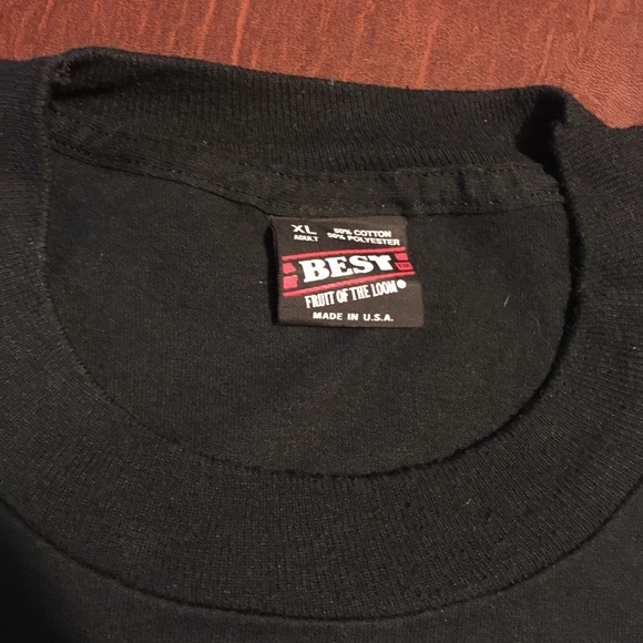 Vtg ‘92 Vietnam War Memorial Wall Graphic Tee 90s Screen Stars XL - Picture 5 of 7